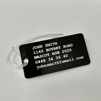 PERSONALISED LUGGAGE TAG