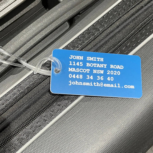 PERSONALISED LUGGAGE TAG