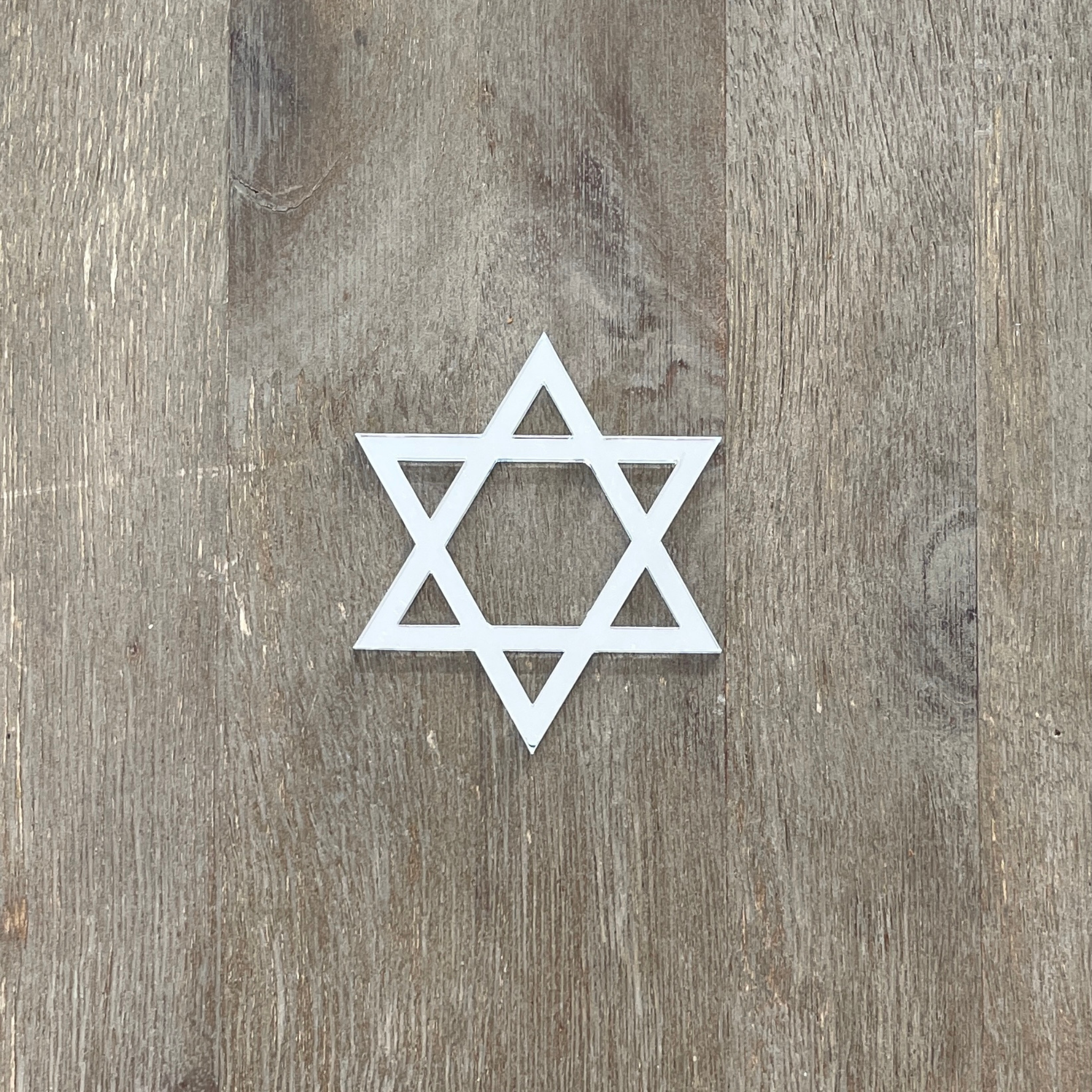 STAR OF DAVID NAPKIN RING HOLDERS SET OF 6
