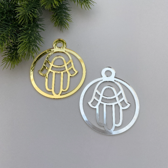 HANUKKAH HAMSA BAUBLE