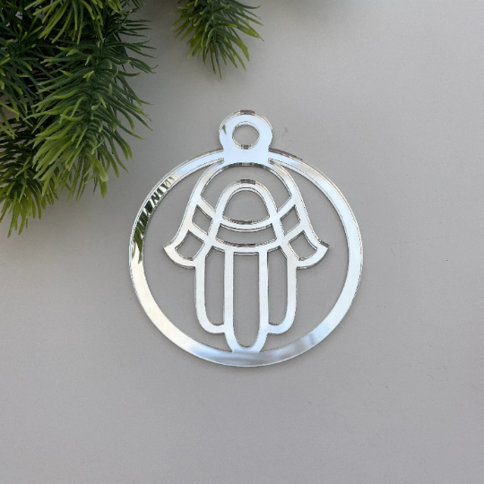 HANUKKAH HAMSA BAUBLE