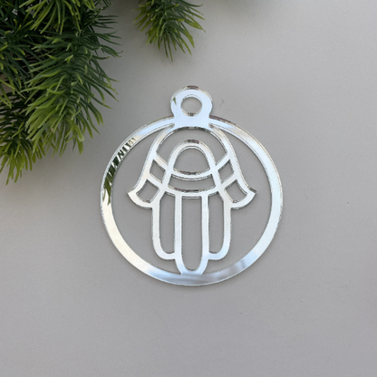 HANUKKAH HAMSA BAUBLE