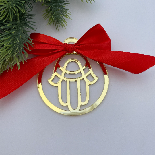 HANUKKAH HAMSA BAUBLE