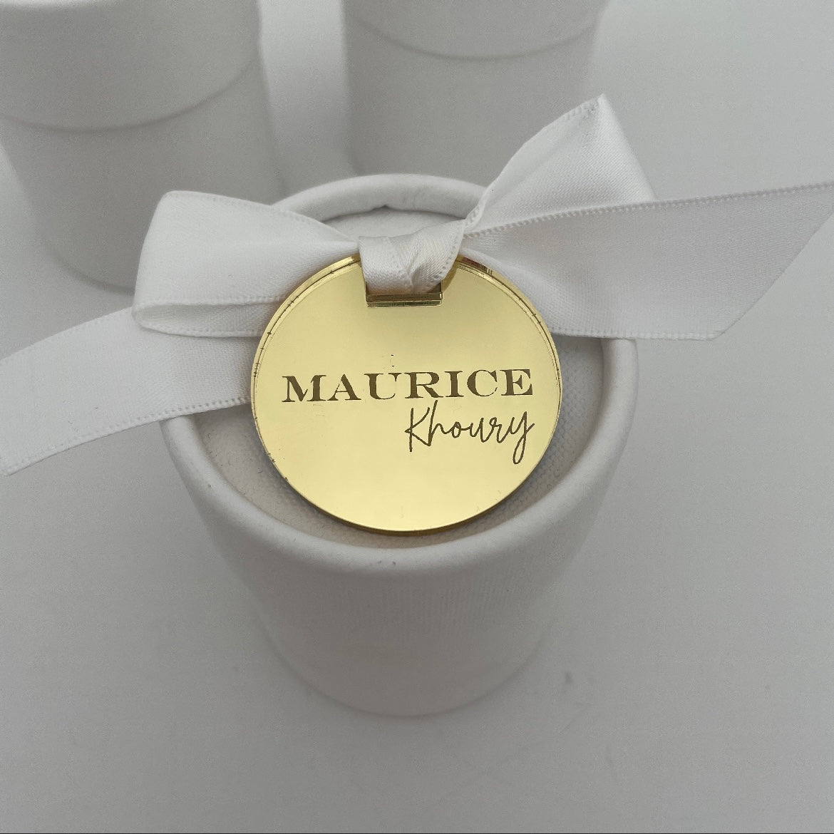 10 X PERSONALISED ACRYLIC TAGS