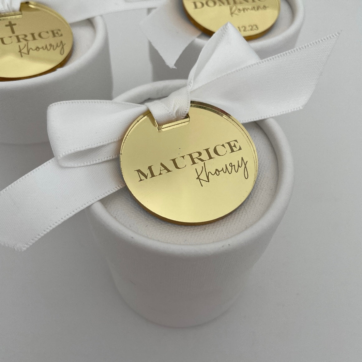 10 X PERSONALISED ACRYLIC TAGS