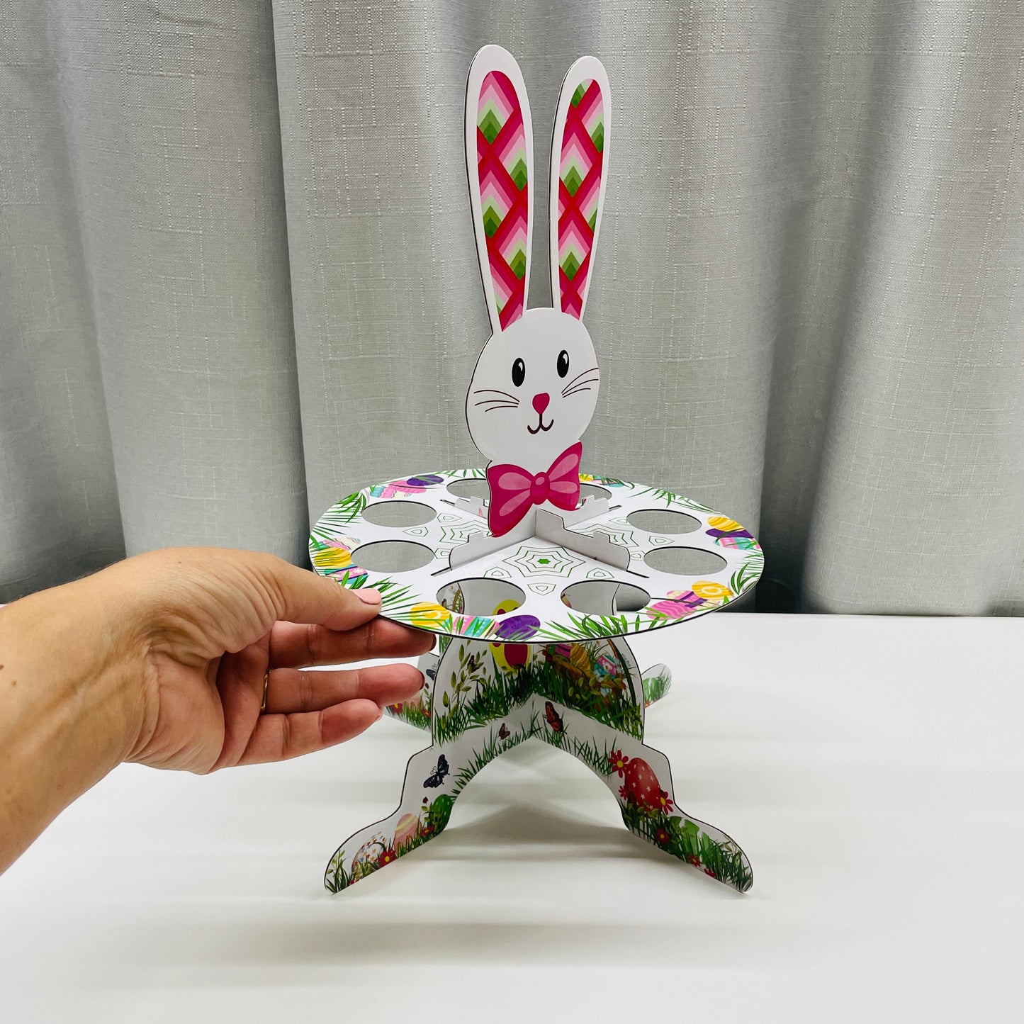 RABBIT EASTER EGG STAND