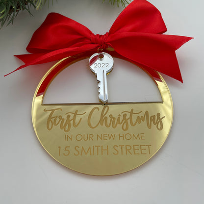 OUR FIRST HOME BAUBLE