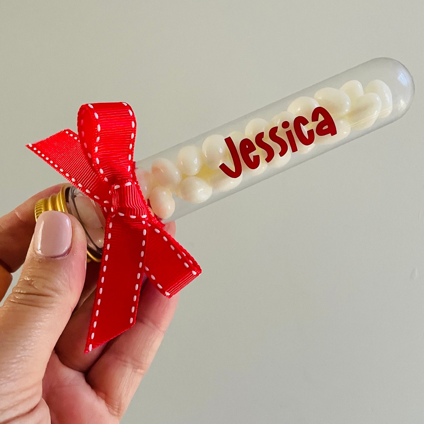PERSONALISED CHRISTMAS CANDY TUBE