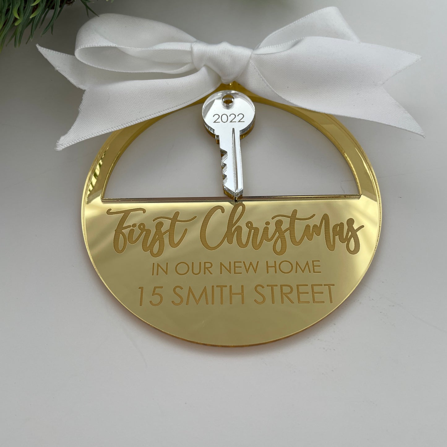OUR FIRST HOME BAUBLE
