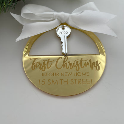 OUR FIRST HOME BAUBLE