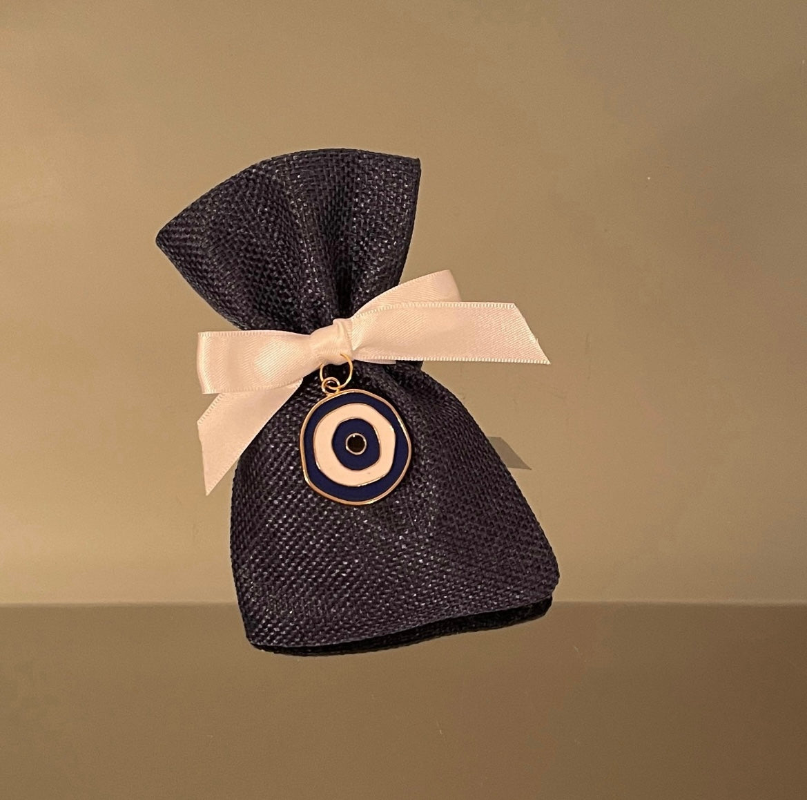 10 X JUTE POUCHES