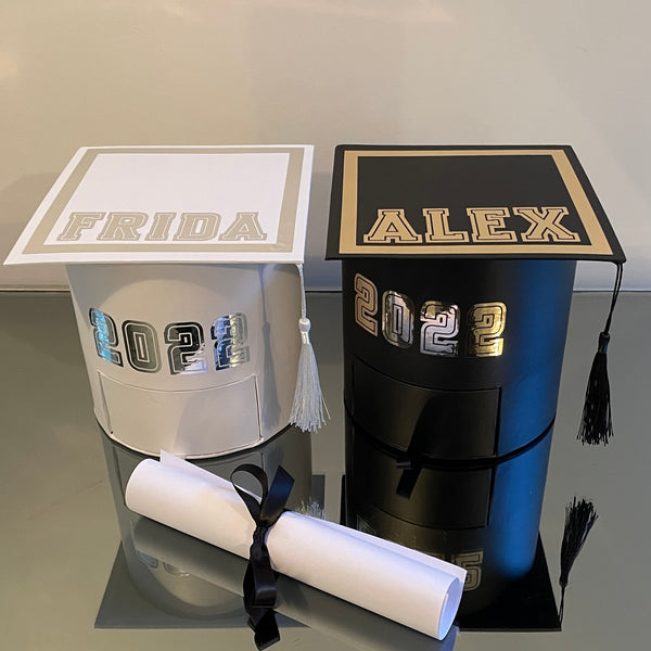 GRADUATION CAP GIFT BOX PERSONALISED