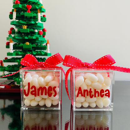 PERSONALISED CHRISTMAS CANDY BOX