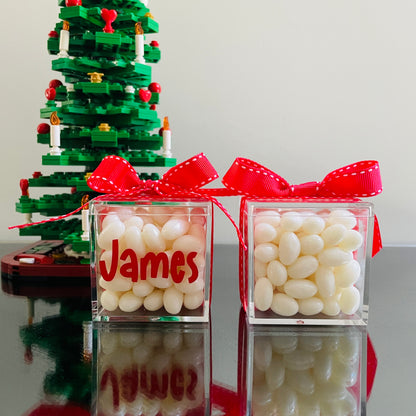 PERSONALISED CHRISTMAS CANDY BOX