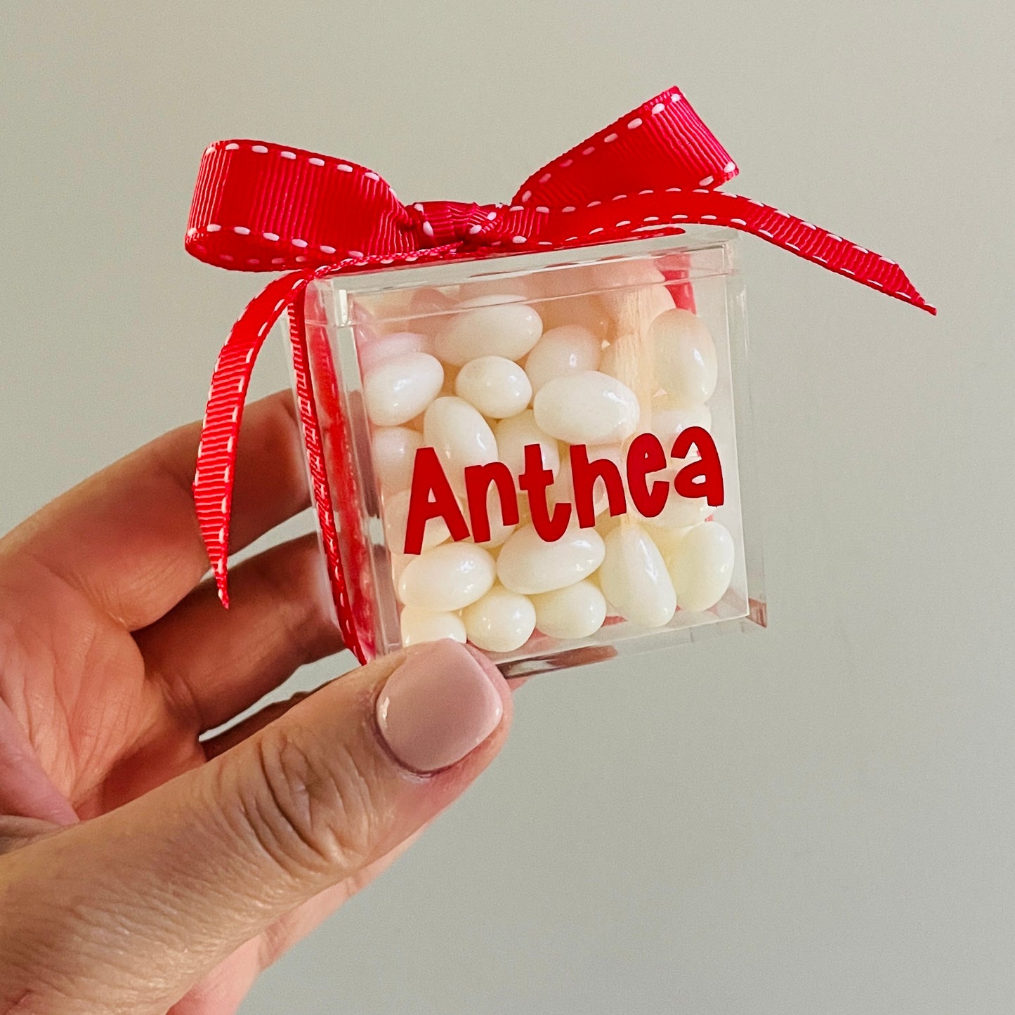 PERSONALISED CHRISTMAS CANDY BOX