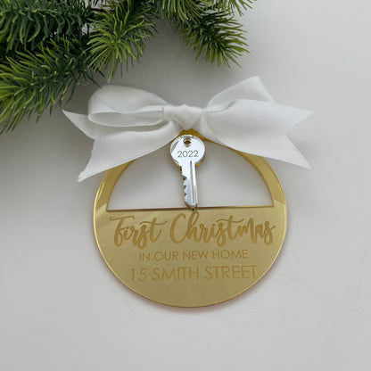 OUR FIRST HOME BAUBLE