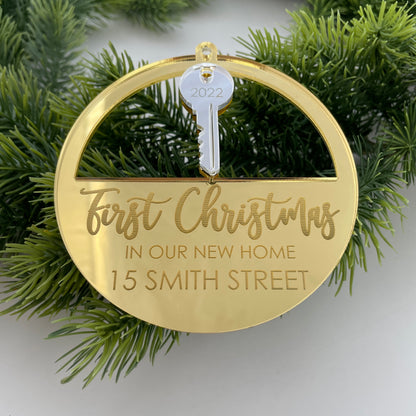 OUR FIRST HOME BAUBLE