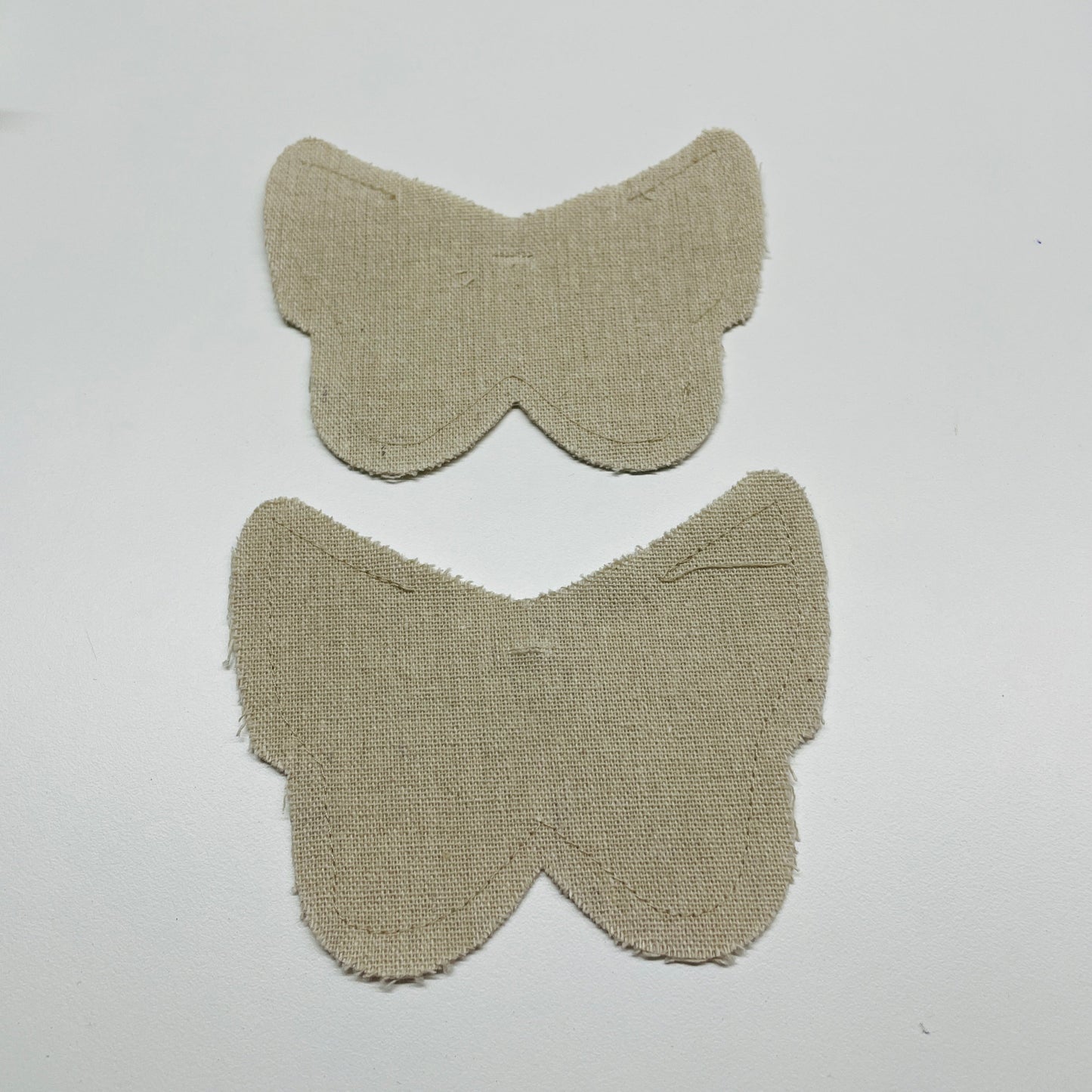 10 X BUTTERFLY BOMBONIERE POUCHES WITH RIBBON