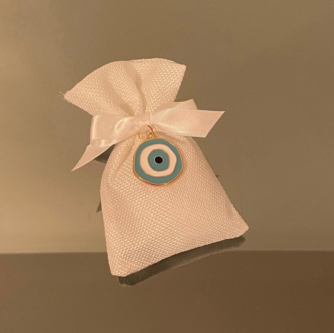 10 X JUTE POUCHES