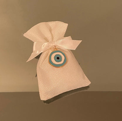 10 X JUTE POUCHES