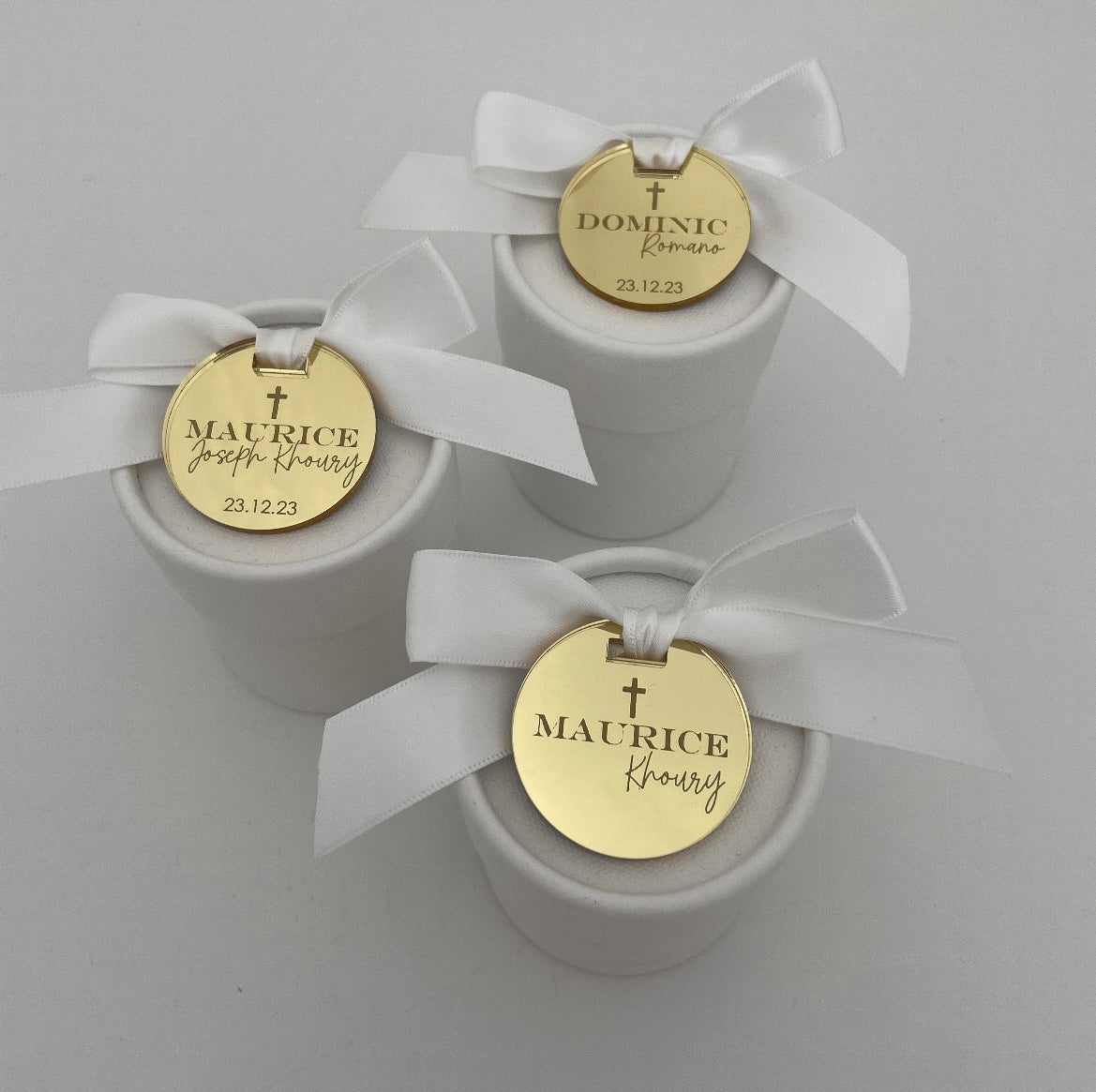 10 X PERSONALISED ACRYLIC TAGS