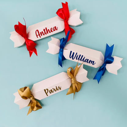 PERSONALISED CHRISTMAS CRACKERS KIT