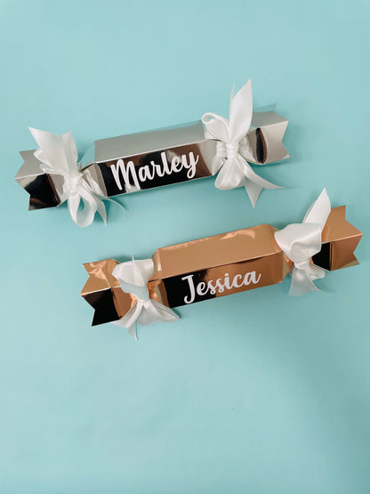 PERSONALISED CHRISTMAS CRACKERS KIT