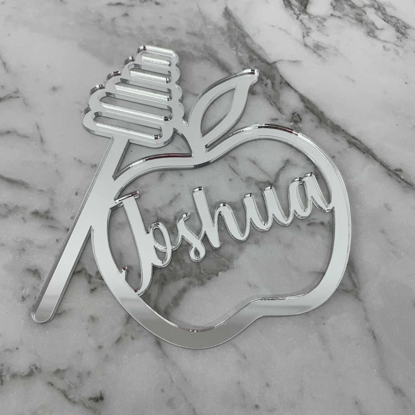 HONEY & APPLE CUSTOM NAME TABLE PLACE CARD