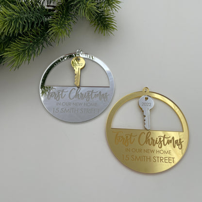 OUR FIRST HOME BAUBLE
