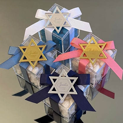 10 X Bat Mitzvah and Bar Mitzvah Favors Top Star of David