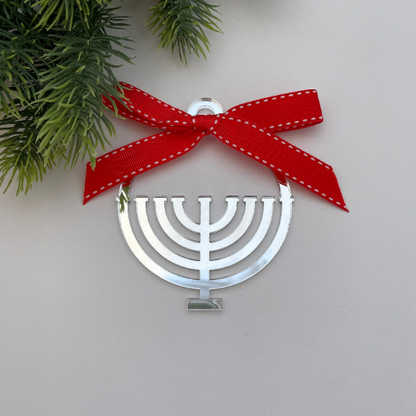 MENORAH HANUKKAH BAUBLE