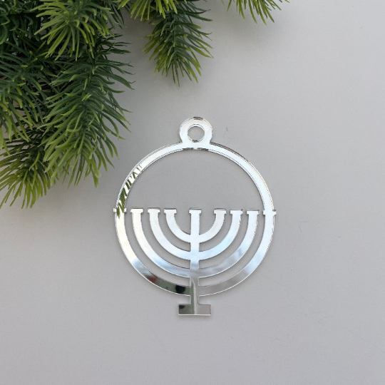 MENORAH HANUKKAH BAUBLE